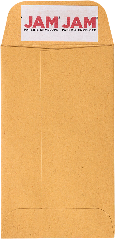 Brown Kraft 28lb #3 Coin Envelopes (2 1/2 x 4 1/4) with Peel & Seal