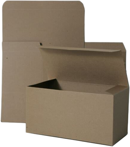 Brown Kraft Large Open Lid Gift Boxes (9 x 4 1/2 x 4 1/2)