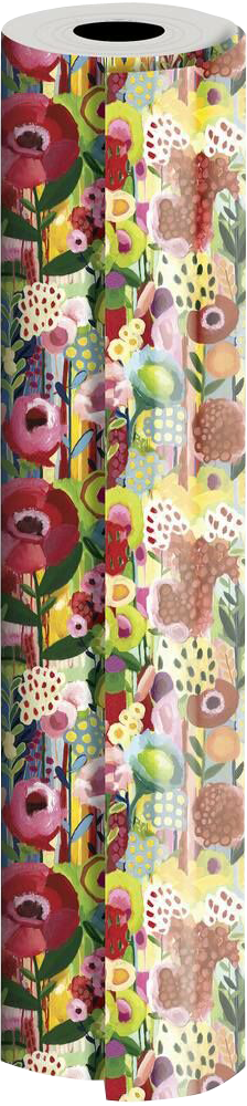 Floral Collage Bulk Wrapping Paper (1042.5 Sq Ft)