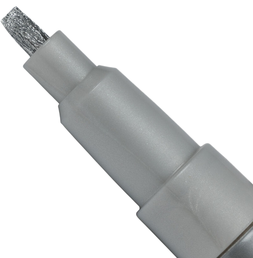 Silver Opaque Leafing Tip Paint Markers