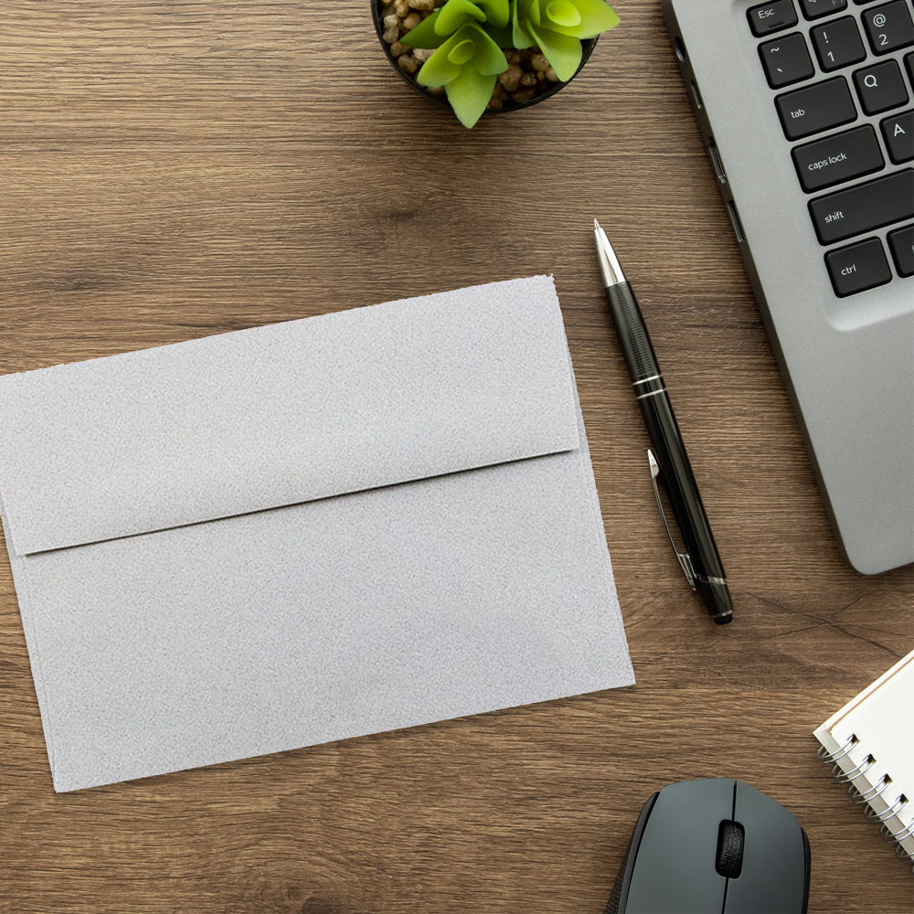 White 24lb A6 Machine Insertable Envelopes (4 3/4 x 6 1/2)