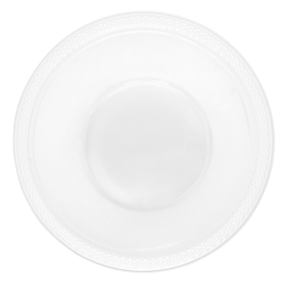 White Small Plastic Bowls (12oz) - 20 Pack