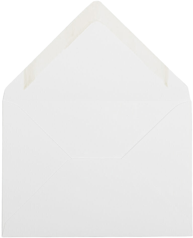 White 28lb A8 Invitation Envelopes (6 x 8 1/4)