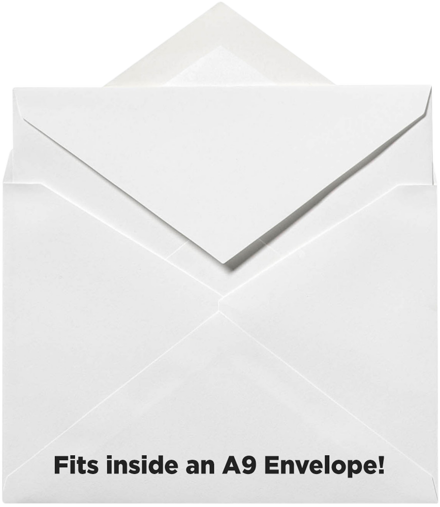 White 28lb A8 Invitation Envelopes (6 x 8 1/4)