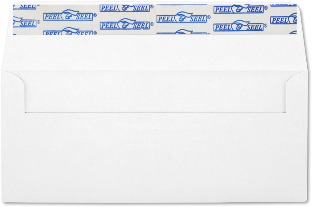 Patriotic 24lb #10 Window Envelopes (4 1/8 x 9 1/2) with Peel & Seal