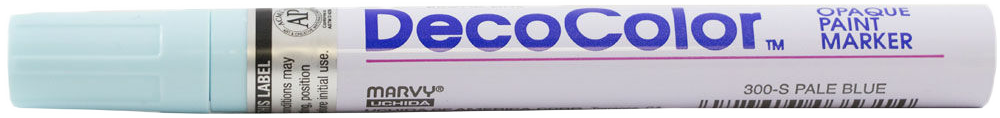 Pale Blue Broad Line Opaque Paint Marker