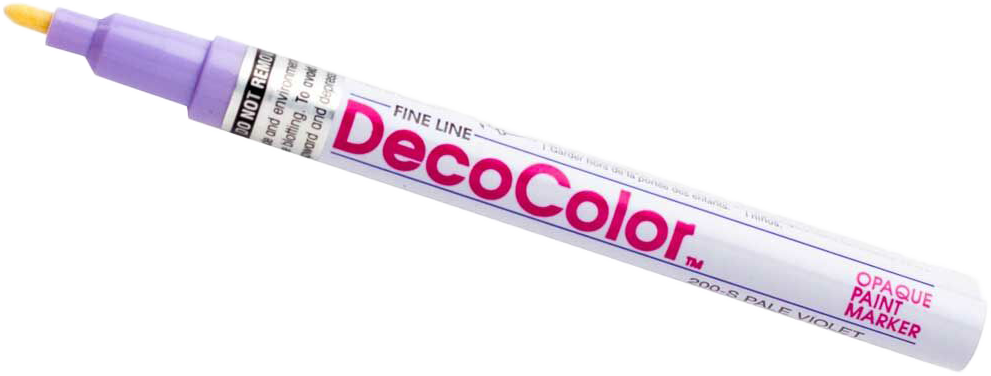 Pale Violet Fine Line Opaque Paint Markers
