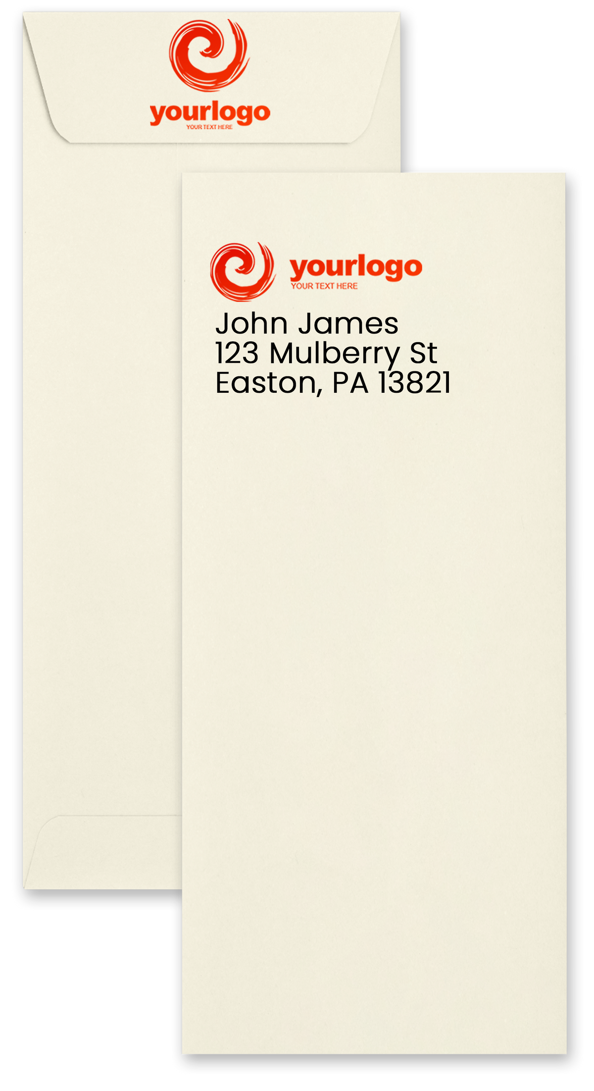 Natural 28lb Cougar #10 Policy Premium Envelopes (4 1/8 x 9 1/2) with Peel & Seal