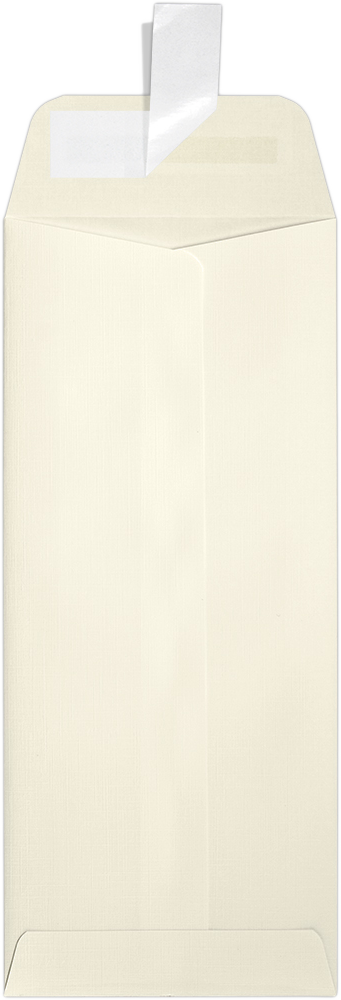 Natural Linen 32lb #10 Policy Envelopes (4 1/8 x 9 1/2) with Peel & Seal