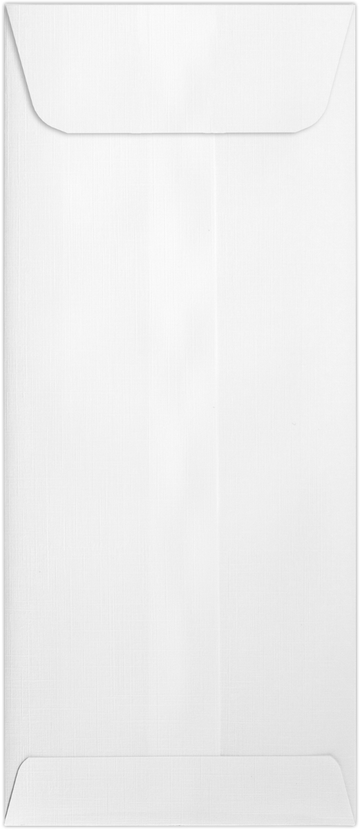 White Linen 32lb #10 Policy Envelopes (4 1/8 x 9 1/2) with Peel & Seal