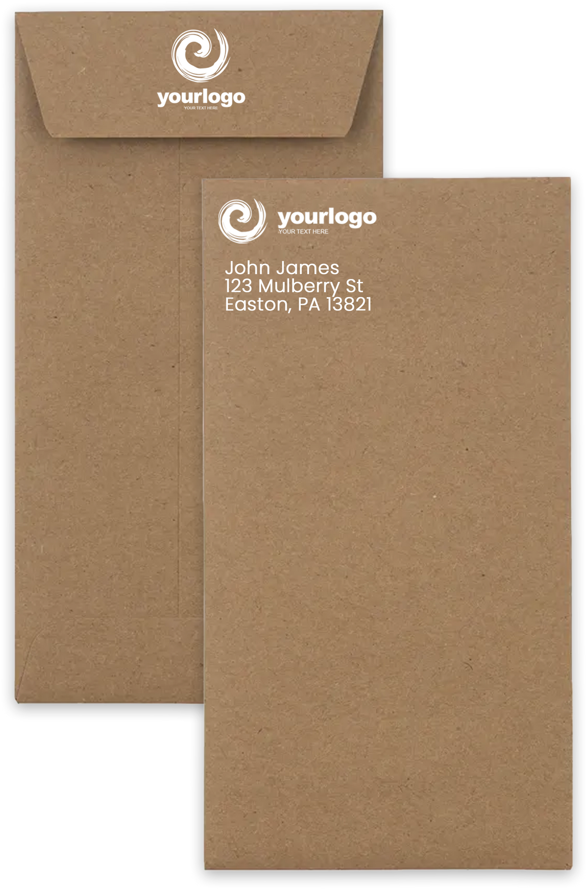 Grocery Bag 28lb #7 Coin Envelopes (3 1/2 x 6 1/2) with Peel & Seal