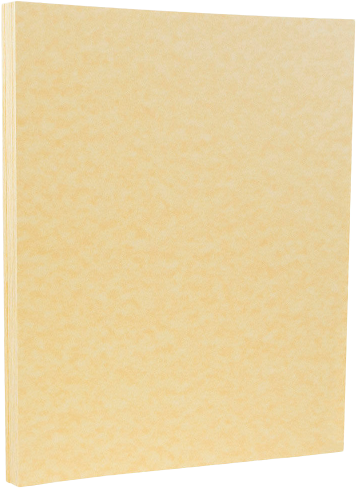Antique Gold Parchment 65lb 8 1/2 x 11 Cardstock
