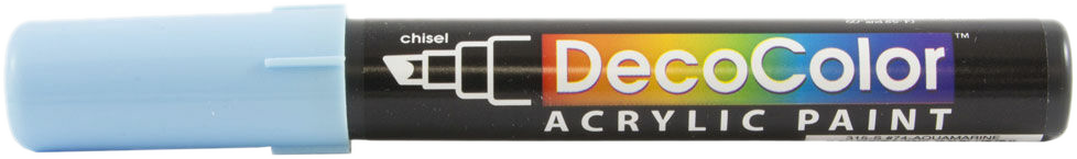 Aquamarine Chisel Tip Acrylic Paint Marker