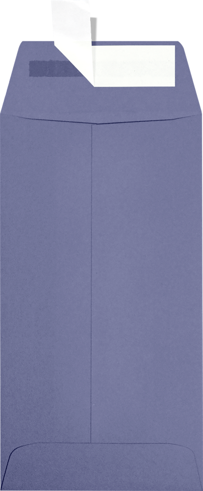 Wisteria Purple 32lb #7 Coin Envelopes (3 1/2 x 6 1/2) with Peel & Seal