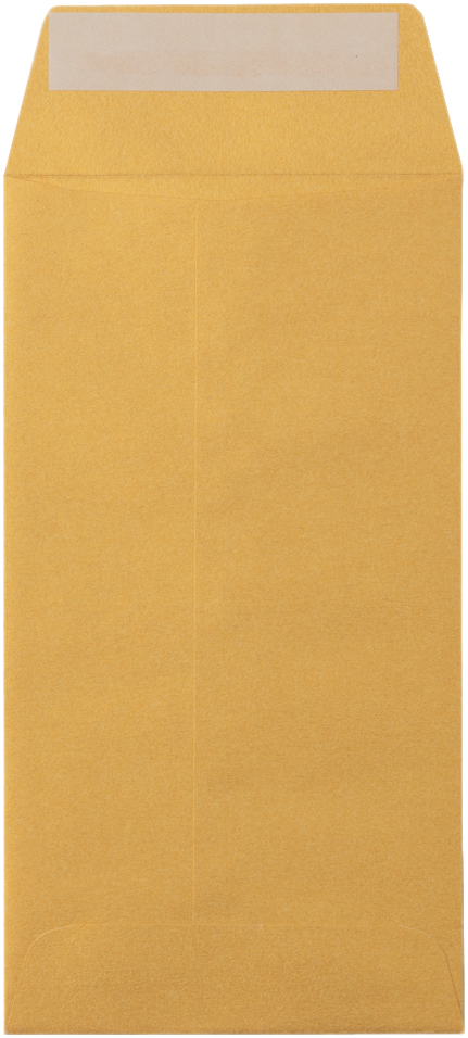 Gold Metallic 32lb #7 Coin Envelopes (3 1/2 x 6 1/2) with Peel & Seal