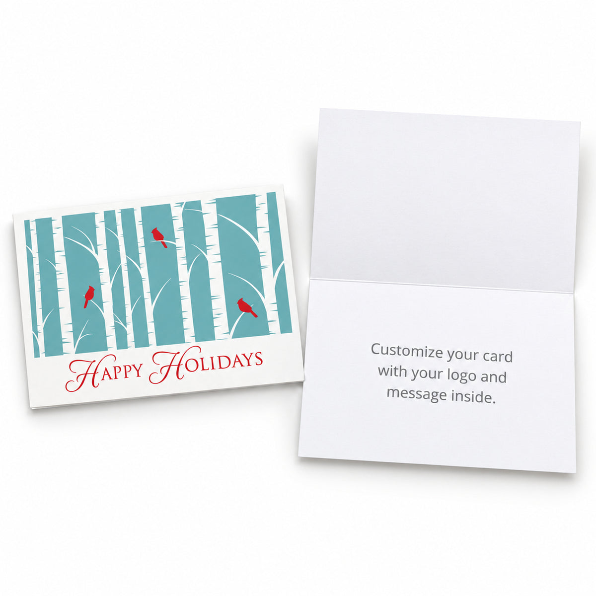 Scarlet Beauty 80lb 7 x 5 Foldover Card Set