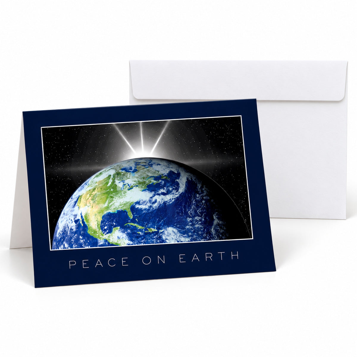Midnight Peace 80lb 7 x 5 Foldover Card Set