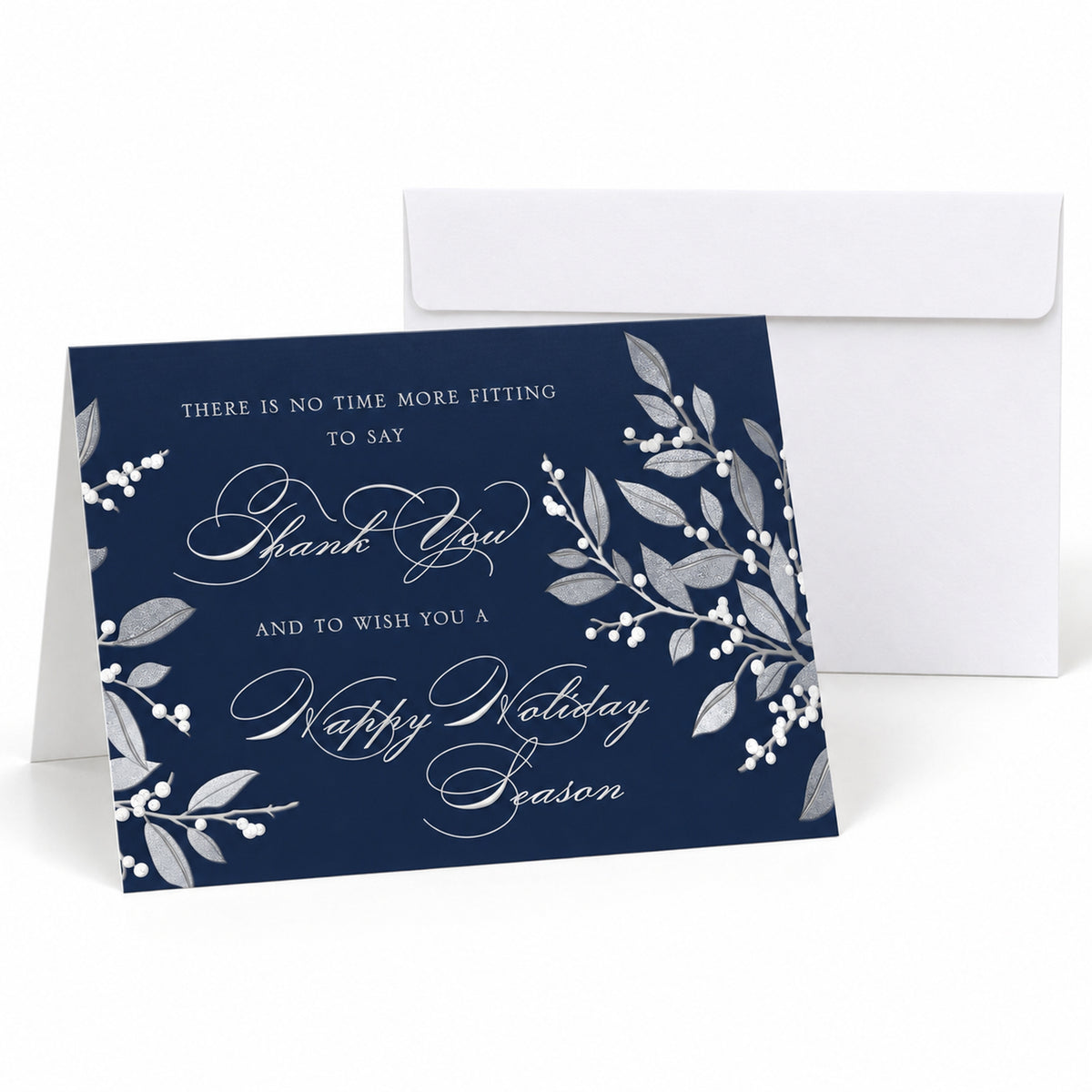 Sterling Appreciation 80lb 7 x 5 Foldover Card Set