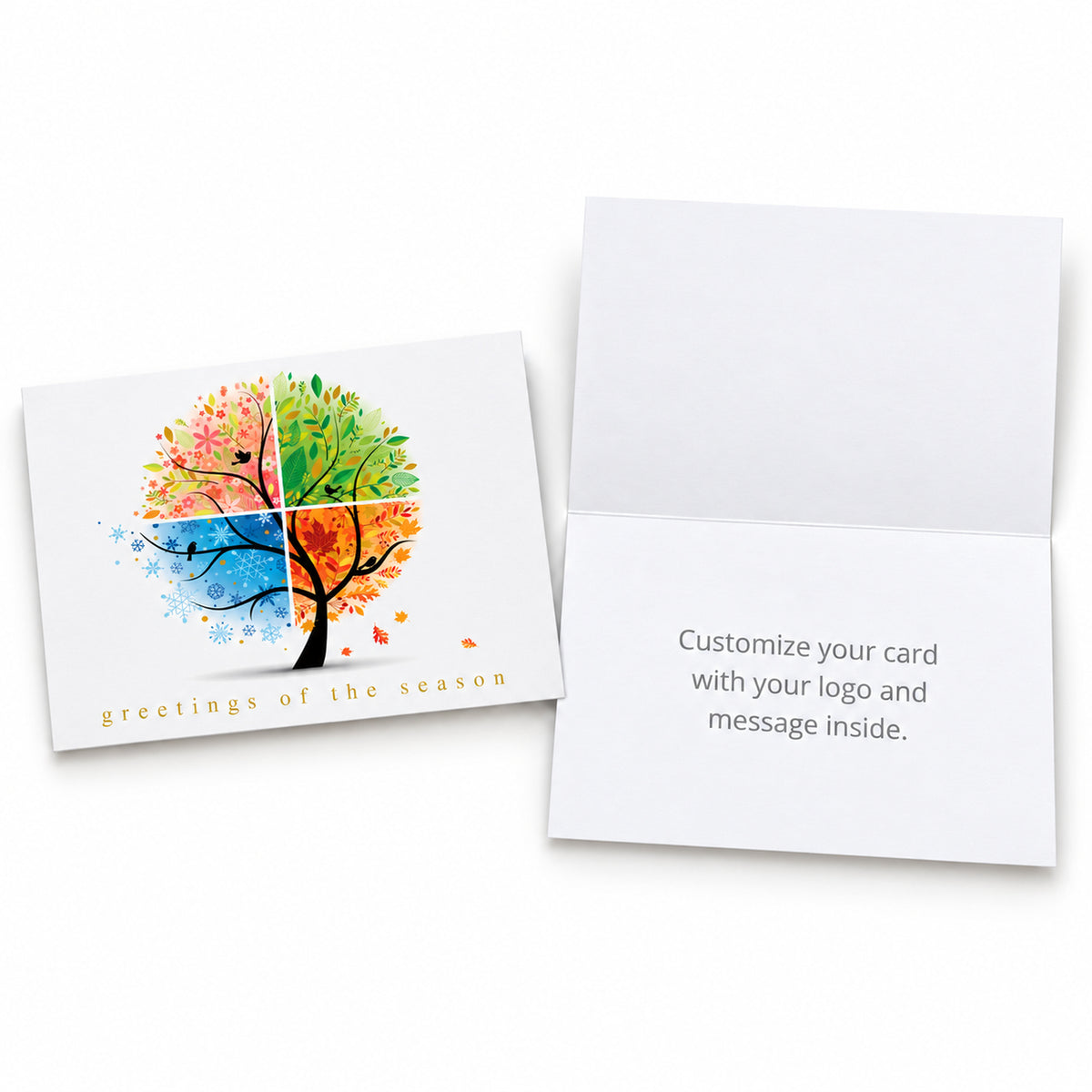 Seasonal Signs 80lb 7 x 5 Foldover Card Set