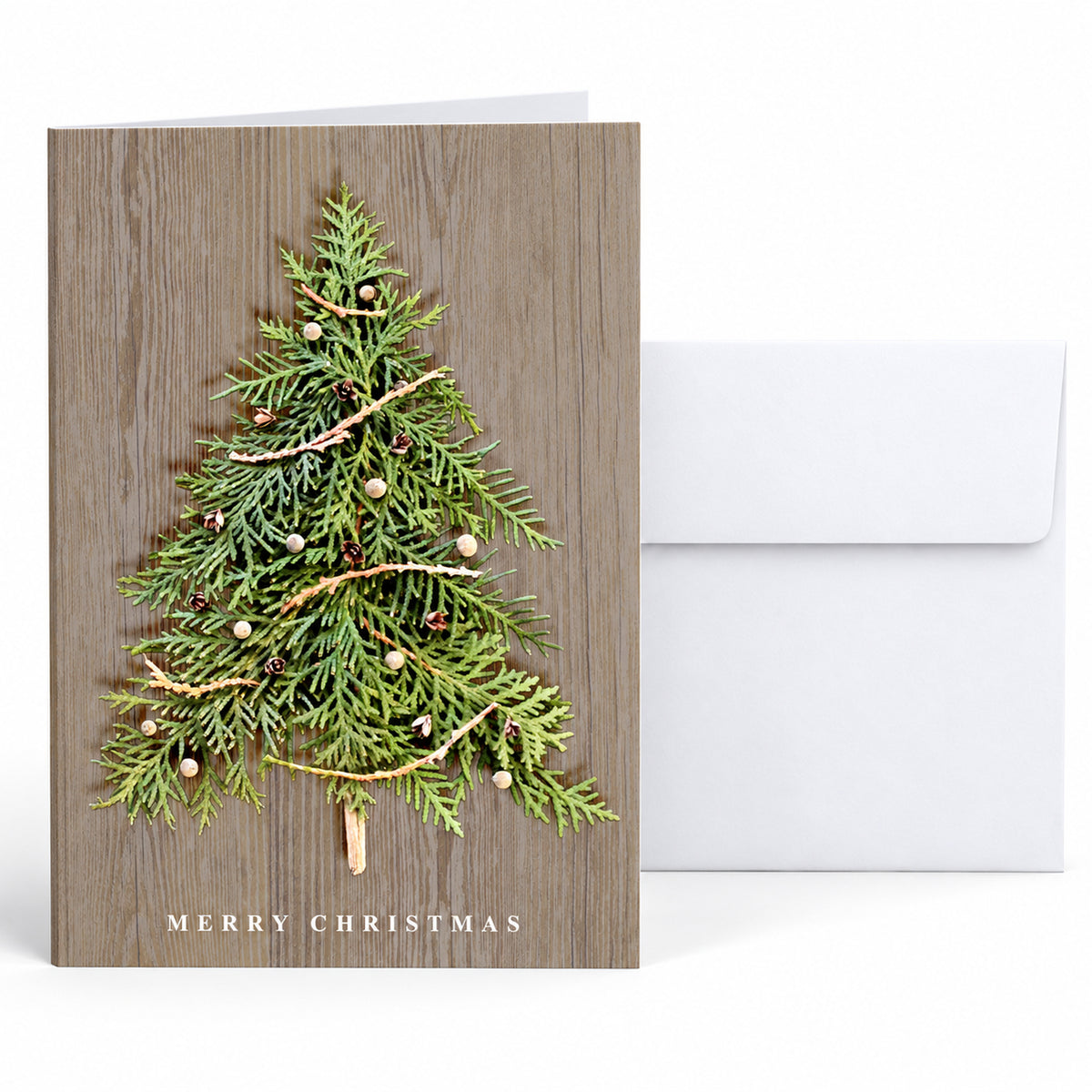 Nature Tree 80lb 5 x 7 Foldover Card Set
