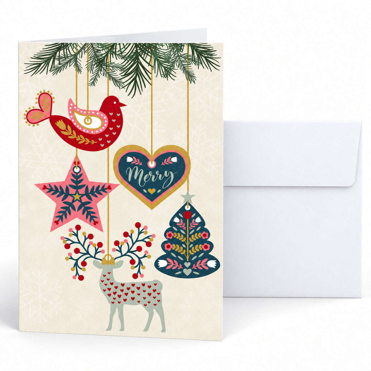 Scandinavian Vibes 80lb 5 x 7 Foldover Card Set