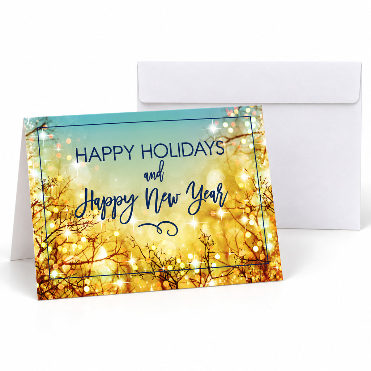 Light Up the Seasons 80lb 7 x 5 Foldover Card Set