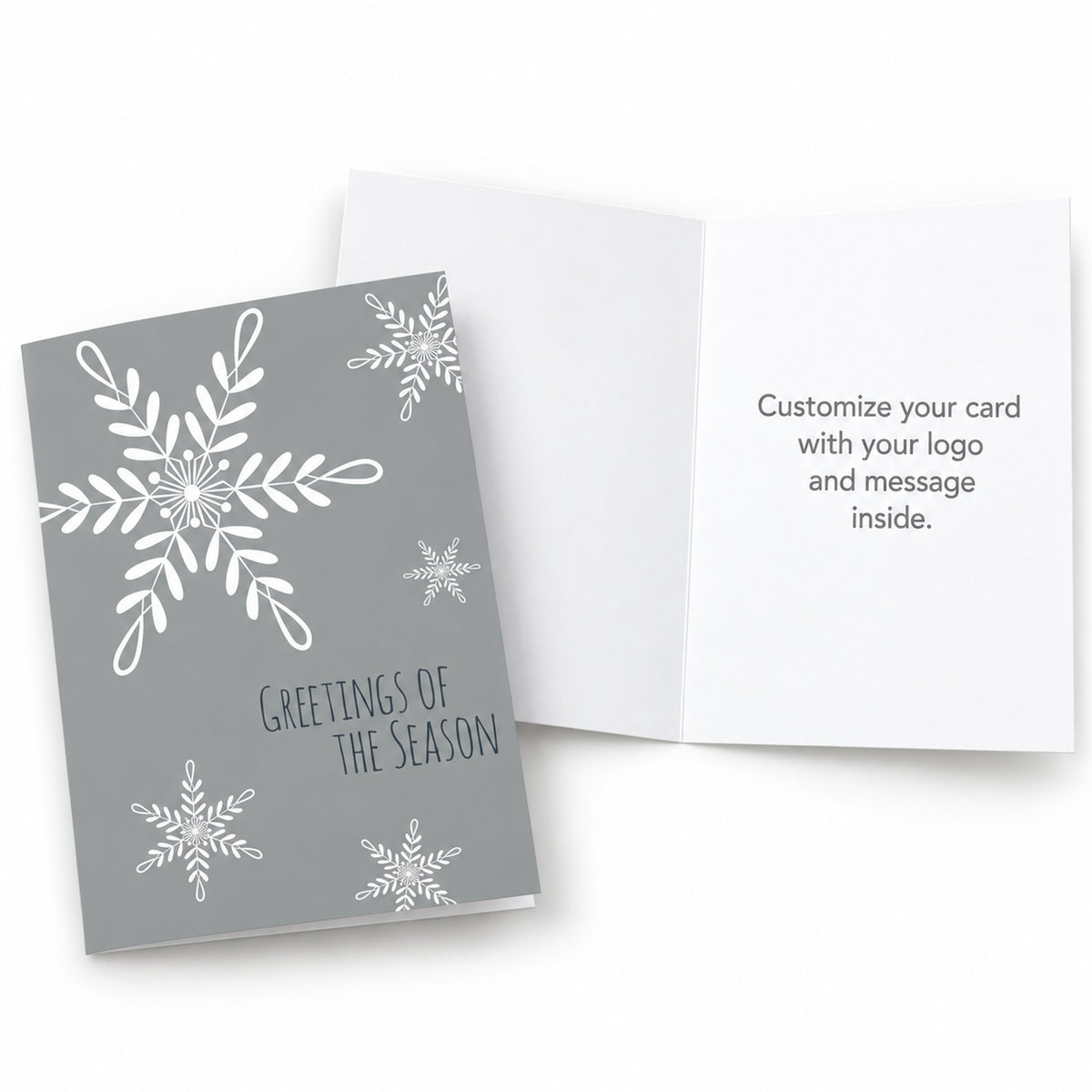 Pewter Greetings 80lb 5 x 7 Foldover Card Set
