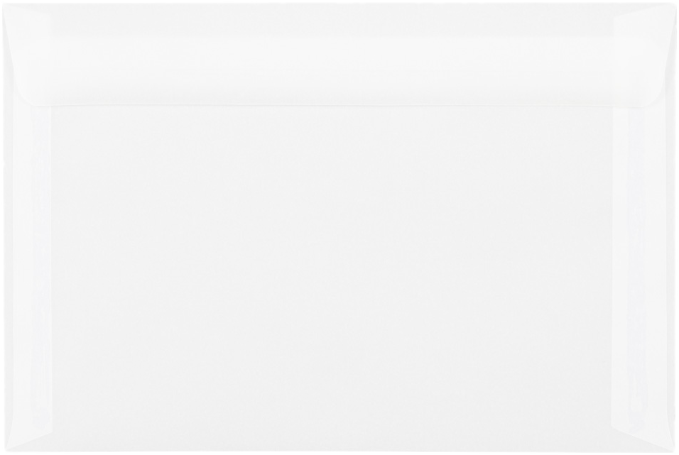 Clear Translucent 30lb 6 x 9 Booklet Envelopes