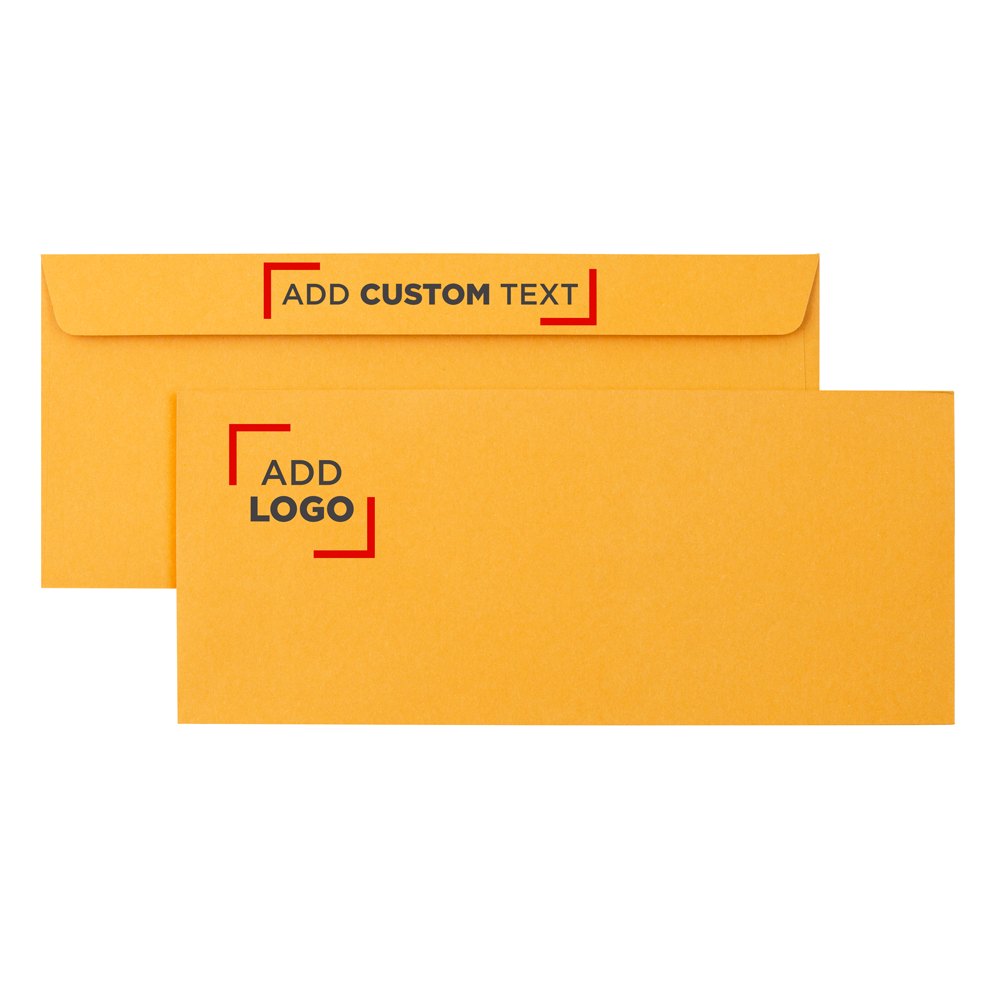 Brown Kraft 28lb #12 Regular Envelopes (4 3/4 x 11)