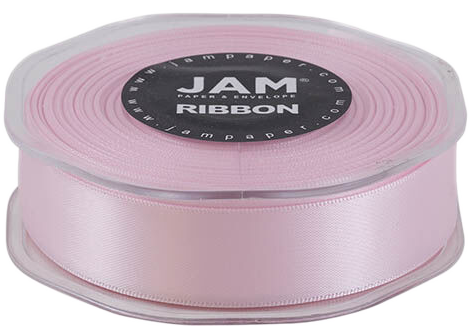 Baby Pink Satin 7/8 Inch x 25 Yards Ribbon