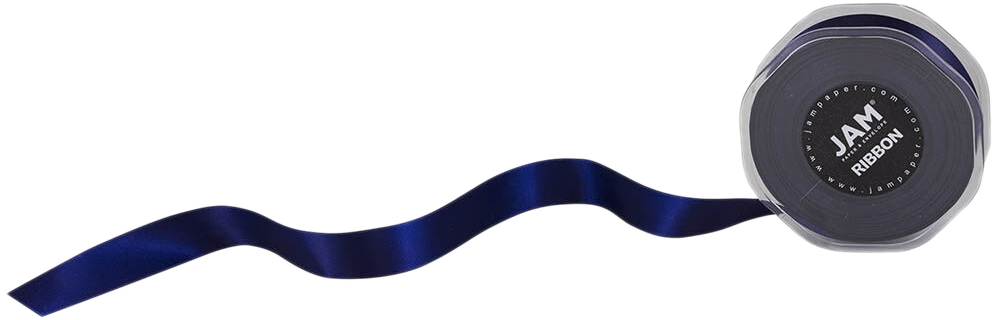 Navy Blue Satin 7/8 Inch x 25 Yards Ribbon
