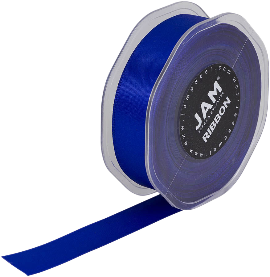 Royal Blue Satin 7/8 Inch x 25 Yards Ribbon