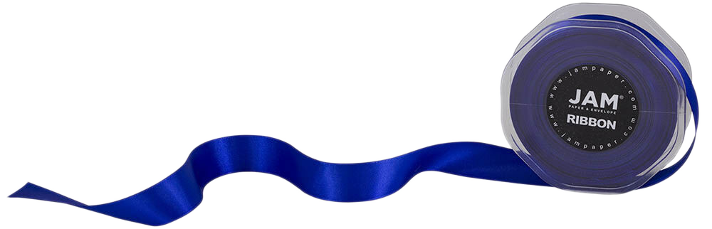 Royal Blue Satin 7/8 Inch x 25 Yards Ribbon