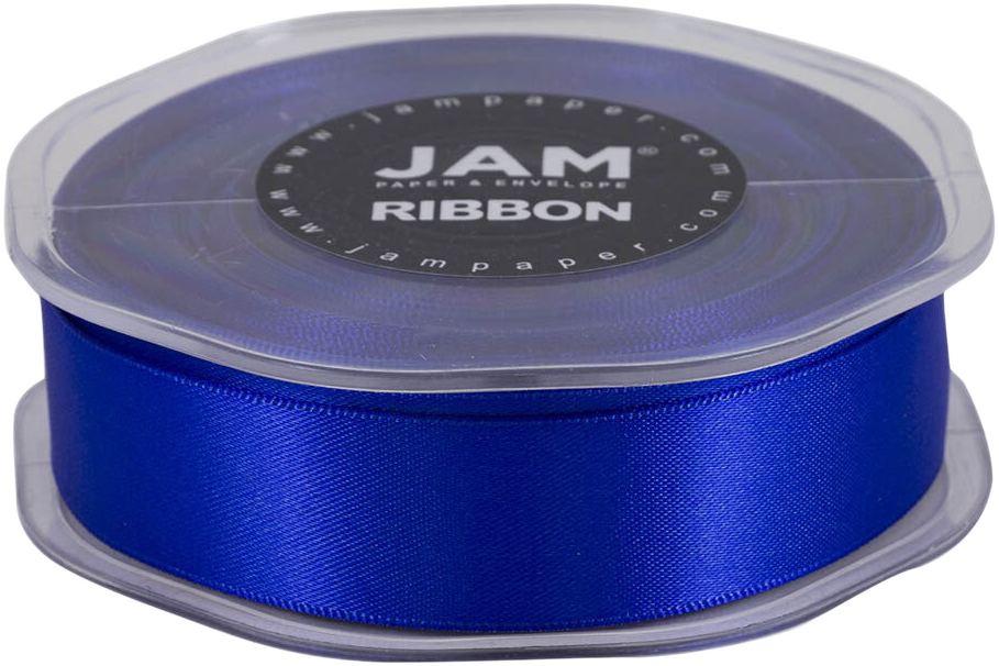 Royal Blue Satin 7/8 Inch x 25 Yards Ribbon