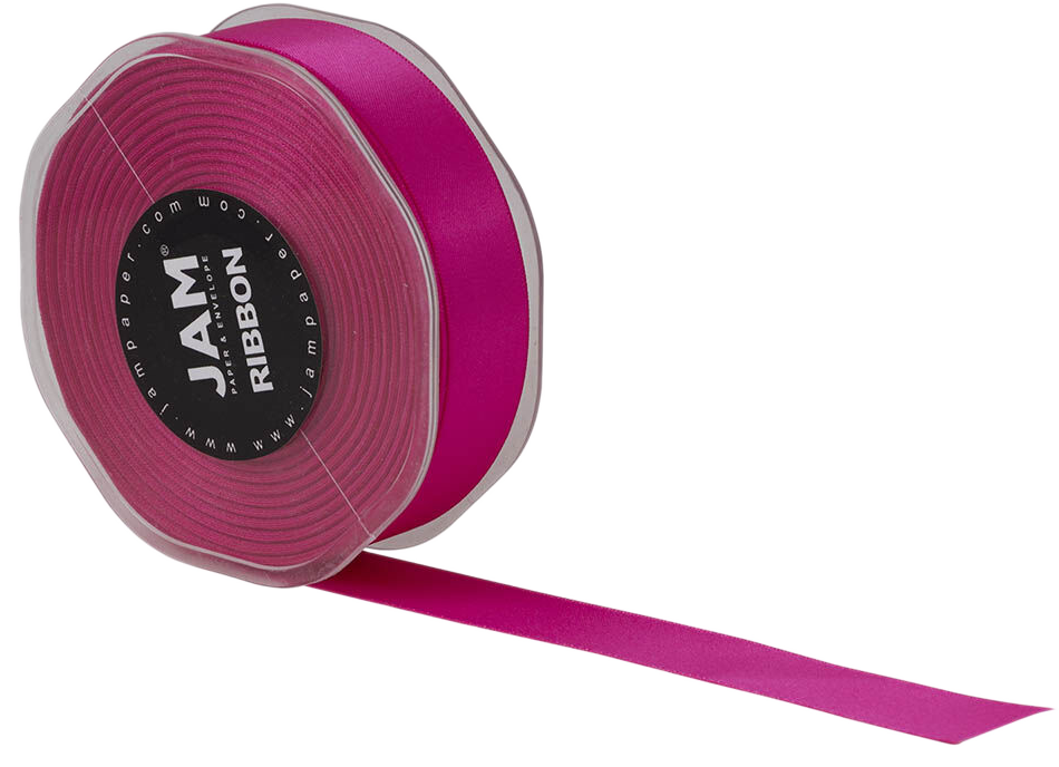 Hot Pink Satin 7/8 Inch x 25 Yards Ribbon