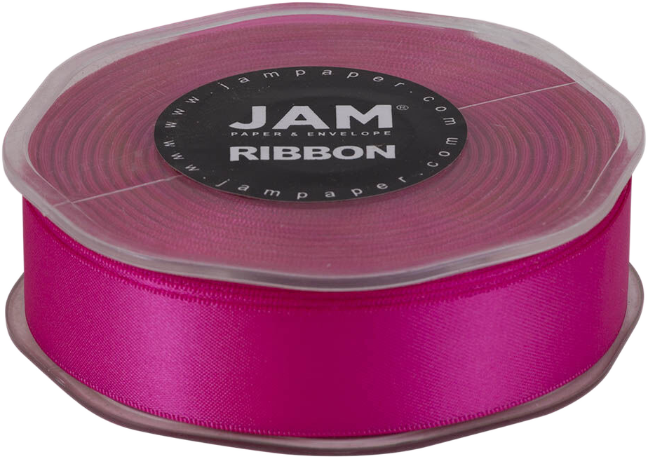 Hot Pink Satin 7/8 Inch x 25 Yards Ribbon
