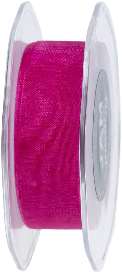 Hot Pink 7/8 Inch x 25 Yards Sheer Ribbon