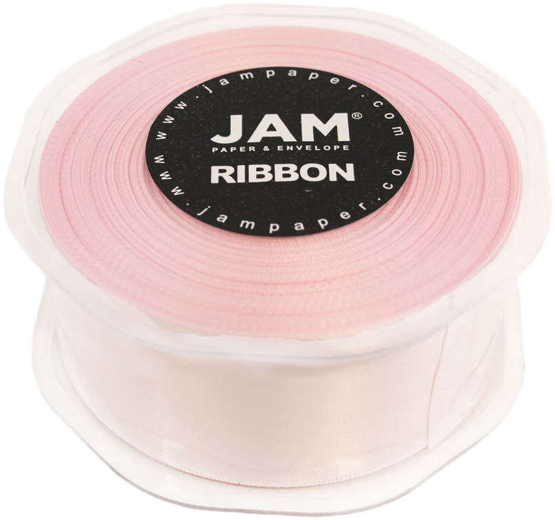 Baby Pink Satin 1 1/2 Inch x 25 Yards Ribbon