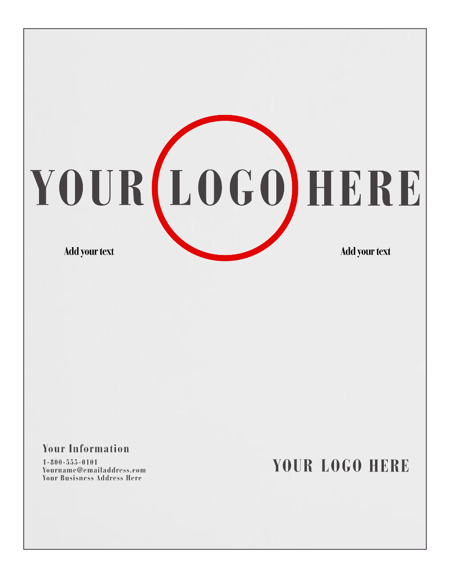 Bright White 100lb 8 1/2 x 11 Cardstock