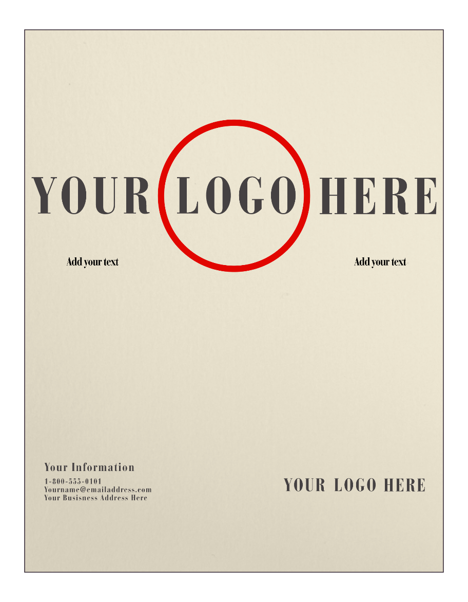 Natural White Recycled 80lb 8 1/2 x 11 Cardstock
