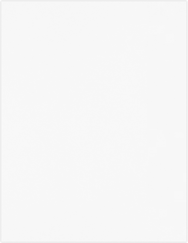 White 120lb 8 1/2 x 11 Cardstock