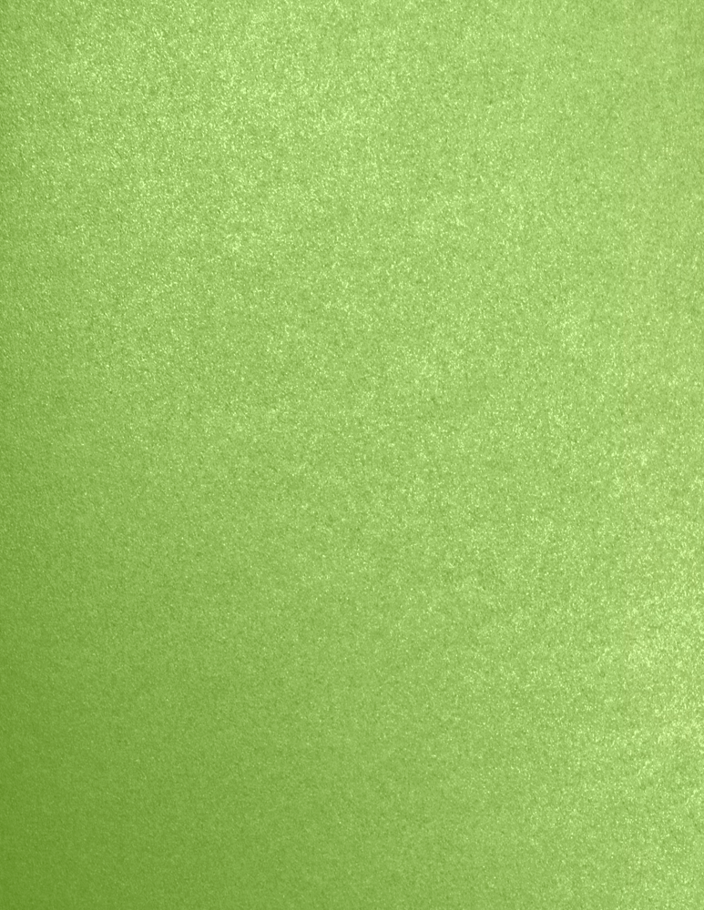 Lime Green Metallic 105lb 8 1/2 x 11 Cardstock