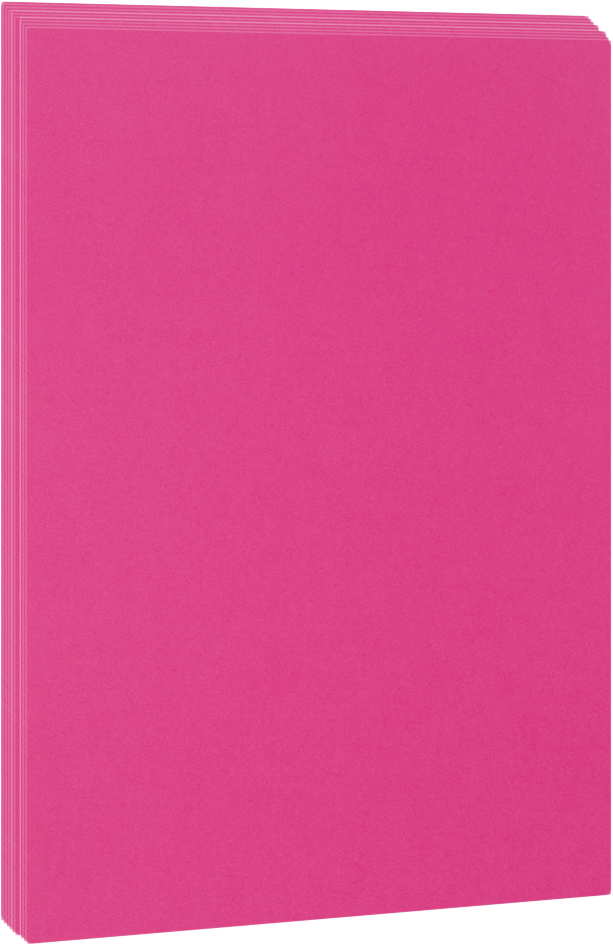 Fuchsia Pink Magenta 100lb 8 1/2 x 11 Cardstock