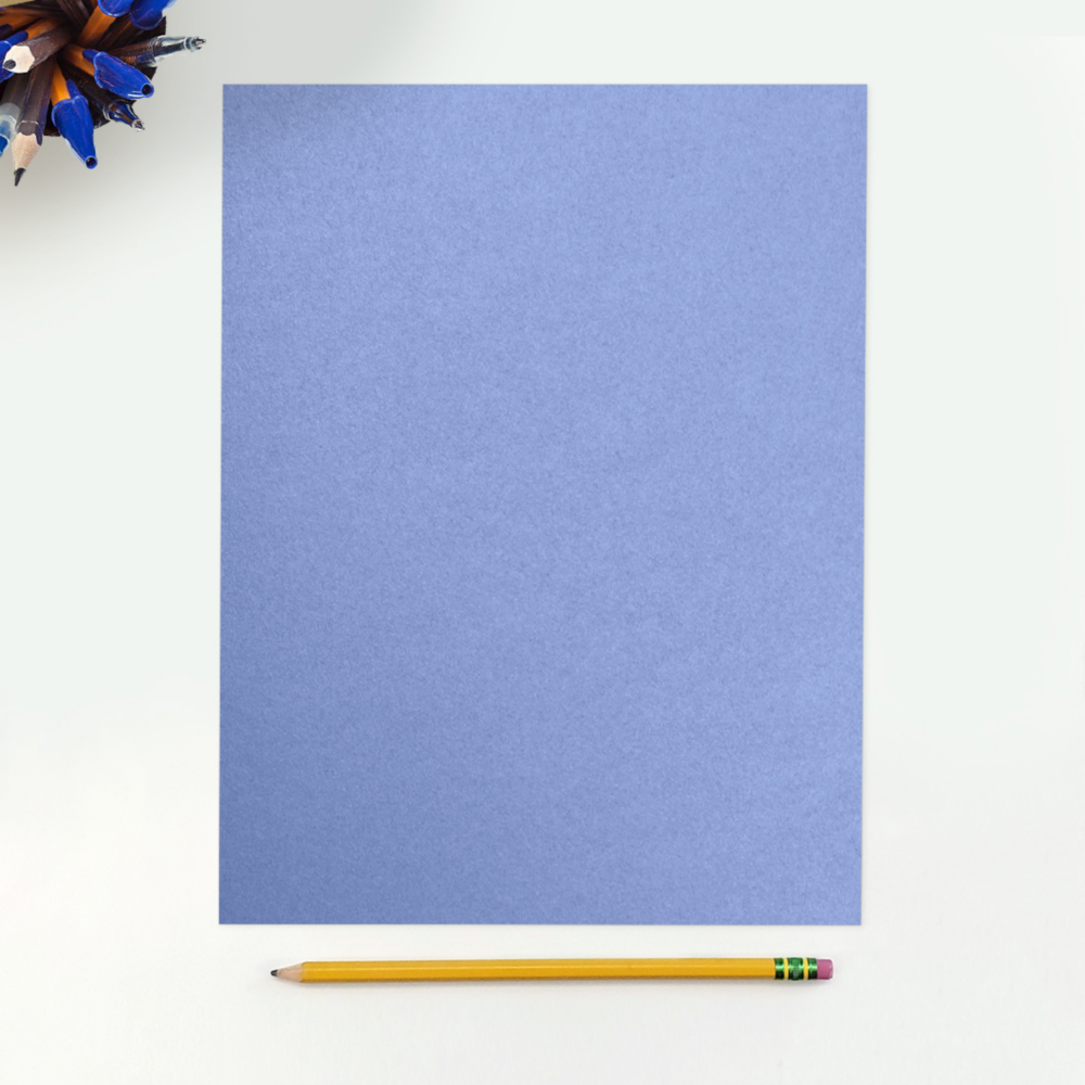 Vista Purple Metallic 105lb 8 1/2 x 11 Cardstock