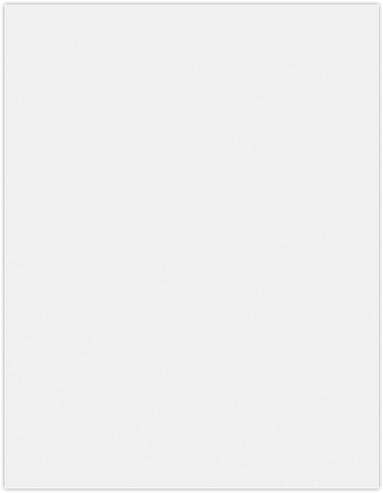 White Recycled 80lb 8 1/2 x 11 Cardstock