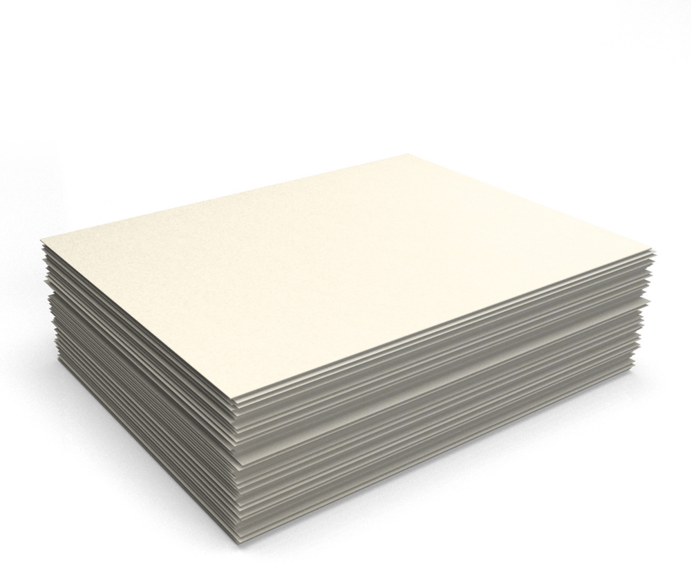 Champagne Ivory Metallic 105lb 8 1/2 x 11 Cardstock