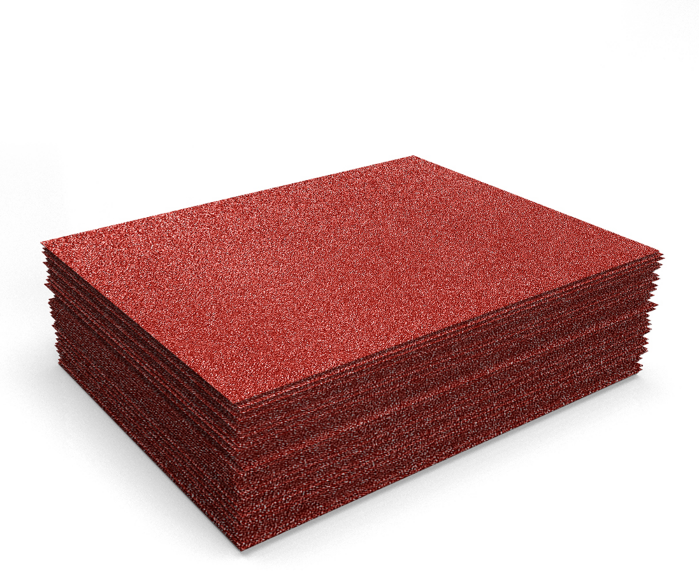 Holiday Red Sparkle 110lb 8 1/2 x 11 Cardstock