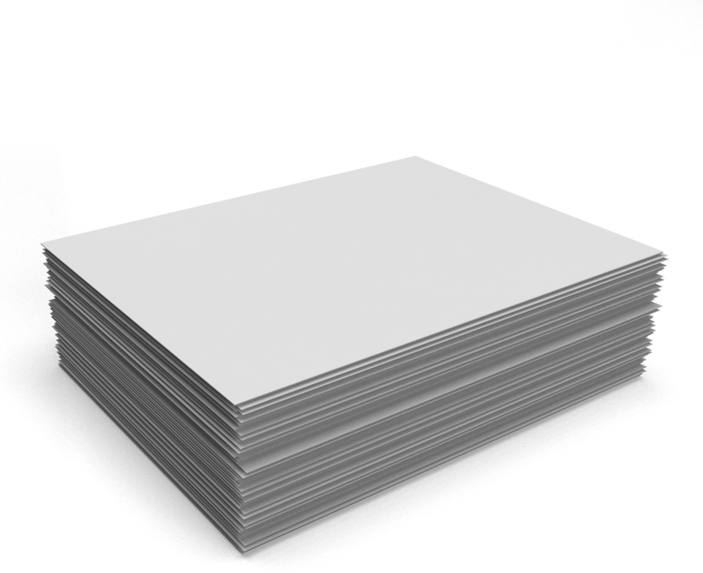 Pastel Gray Cotton 92lb 8 1/2 x 11 Cardstock