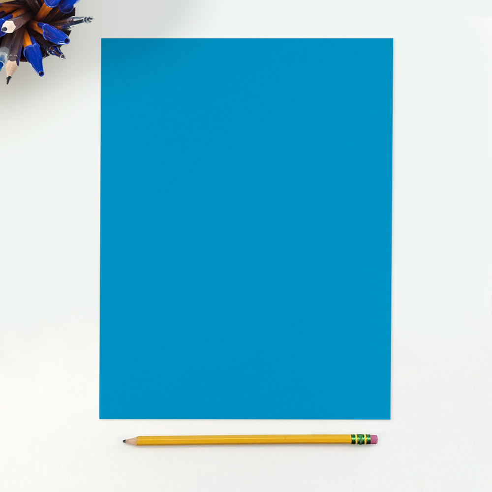 Pool Blue 32lb 8 1/2 x 11 Paper