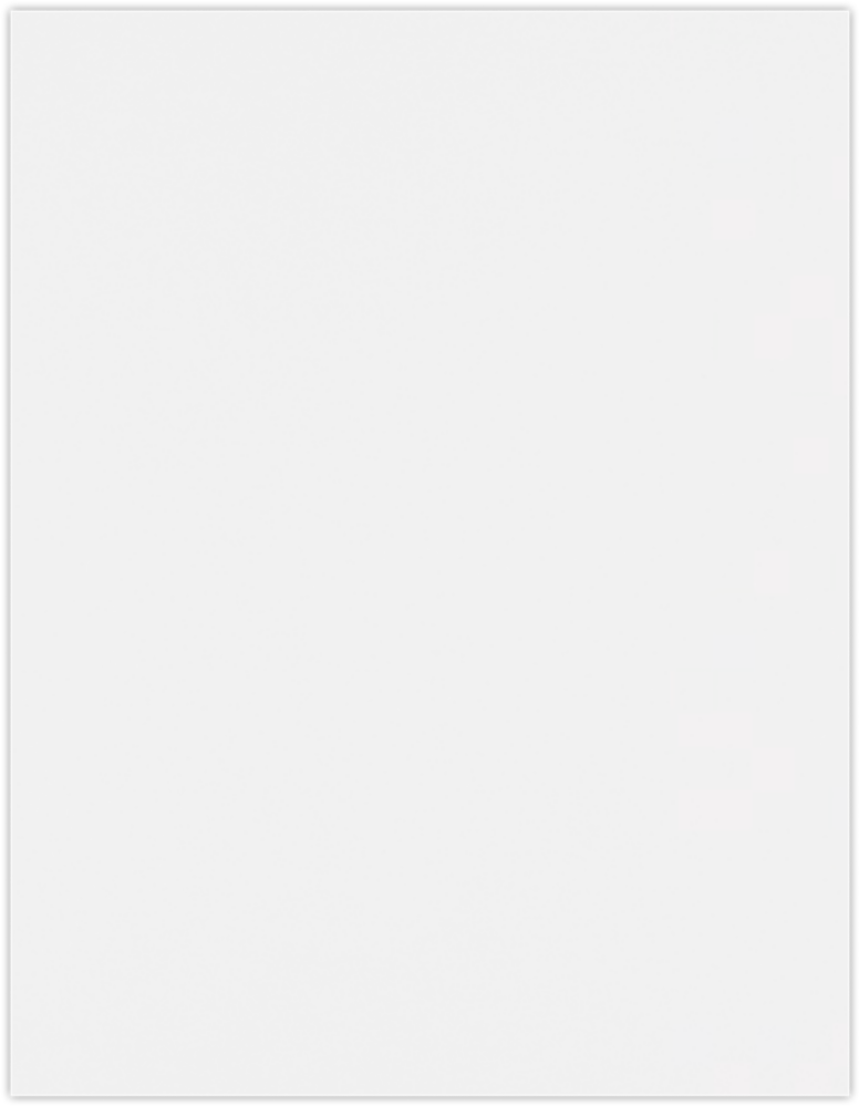 Ultimate White 24lb Strathmore 8 1/2 x 11 Letterhead Premium Paper